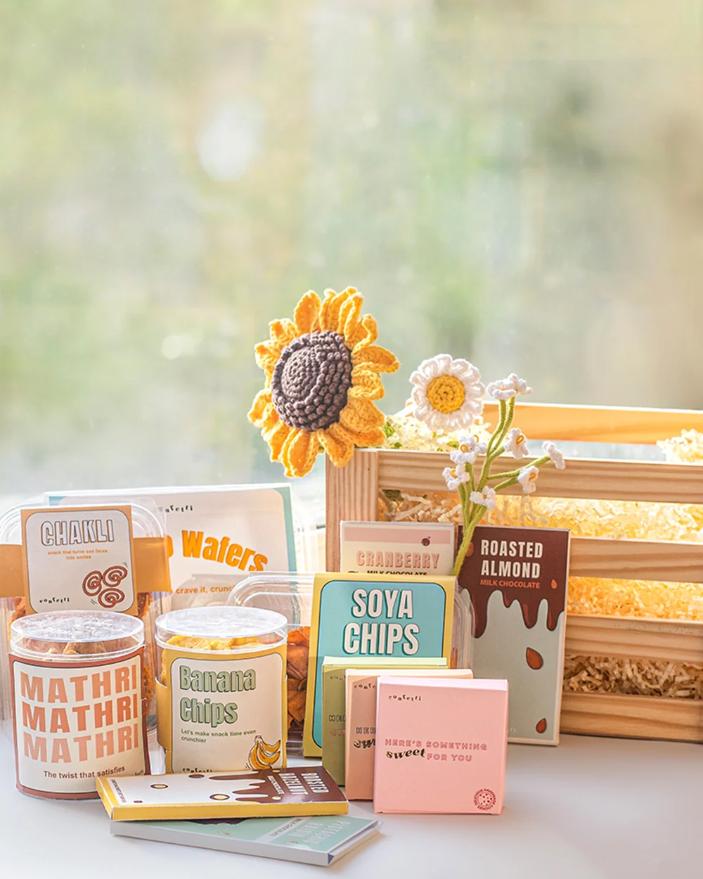 Sunflower Picnic Basket - Image 3